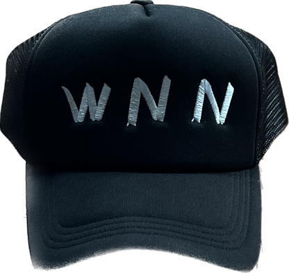 Black with  embroidery WNN hat